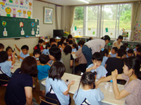 柳井幼稚園の一日　お絵かき